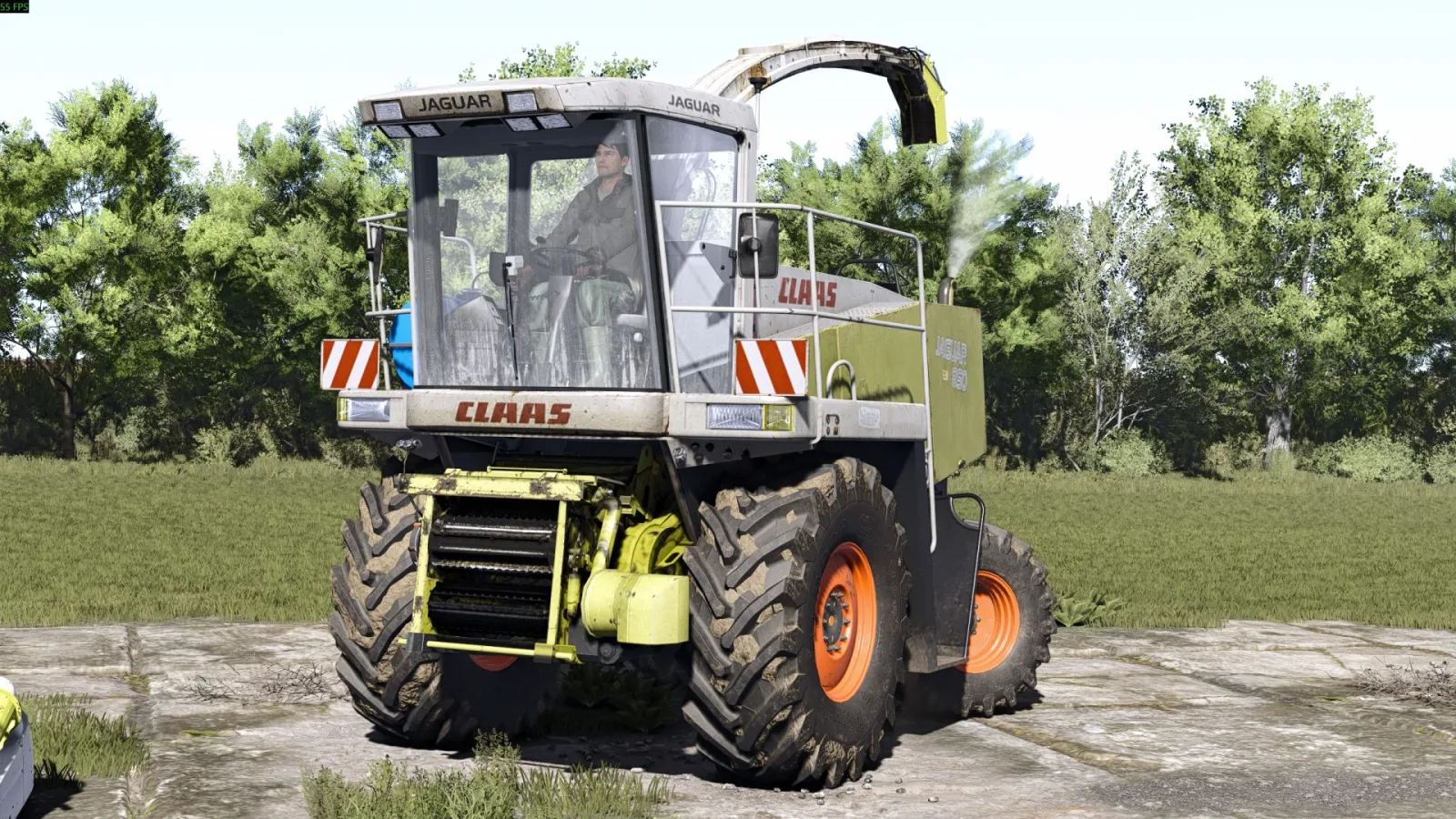 Claas Jaguar 800 FS25 - screenshot 1