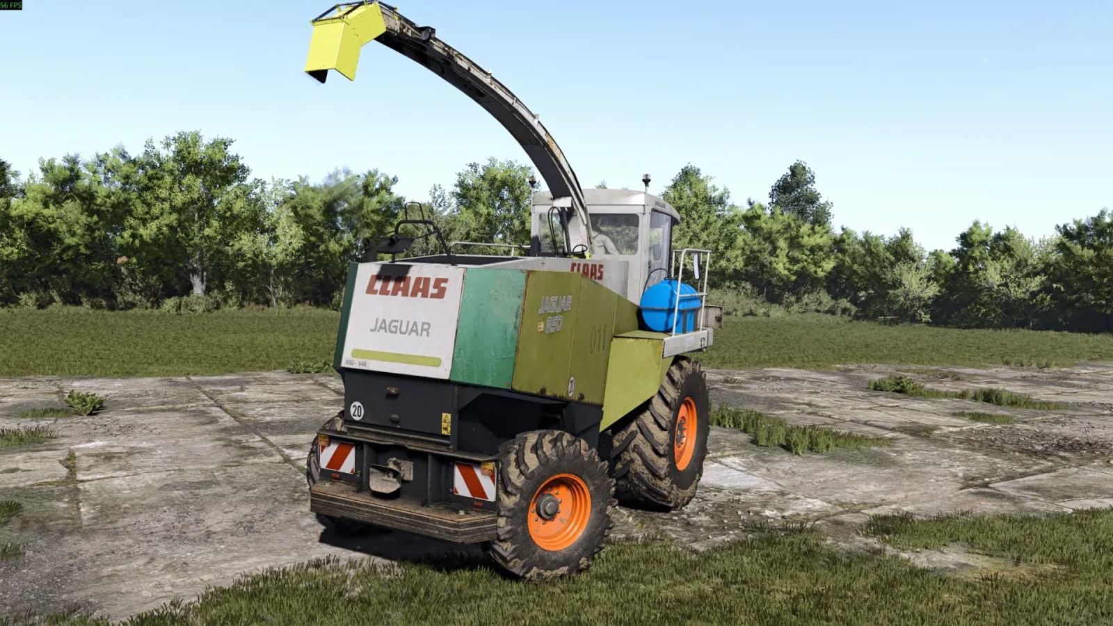 Claas Jaguar 800 FS25 - screenshot 3