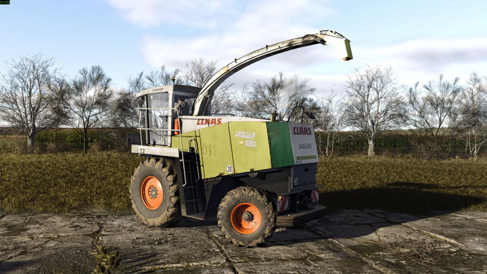 Claas Jaguar 800 FS25 - screenshot 2