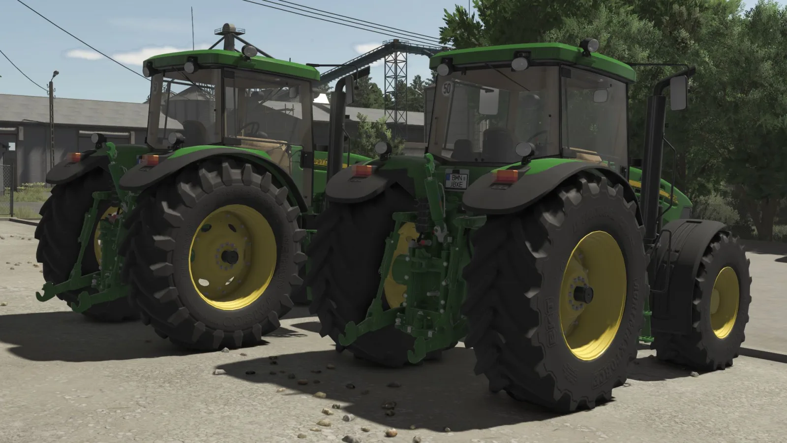 John Deere 7020 Series FS25 - screenshot 2