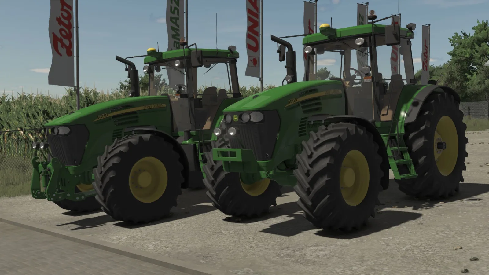 John Deere 7020 Series FS25 - screenshot 1