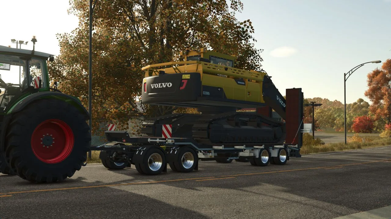 Lowloader Bale Autoload Pack FS25 - screenshot 3