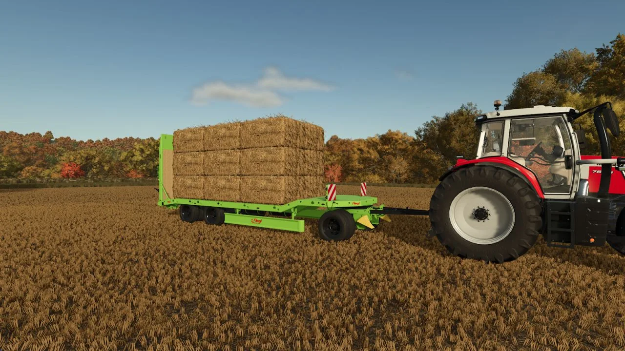 Lowloader Bale Autoload Pack FS25 - screenshot 2