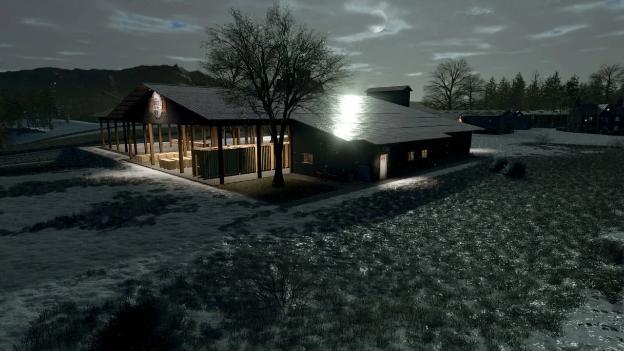OLD SAWMILL - Woodchips Production FS25 - screenshot 3