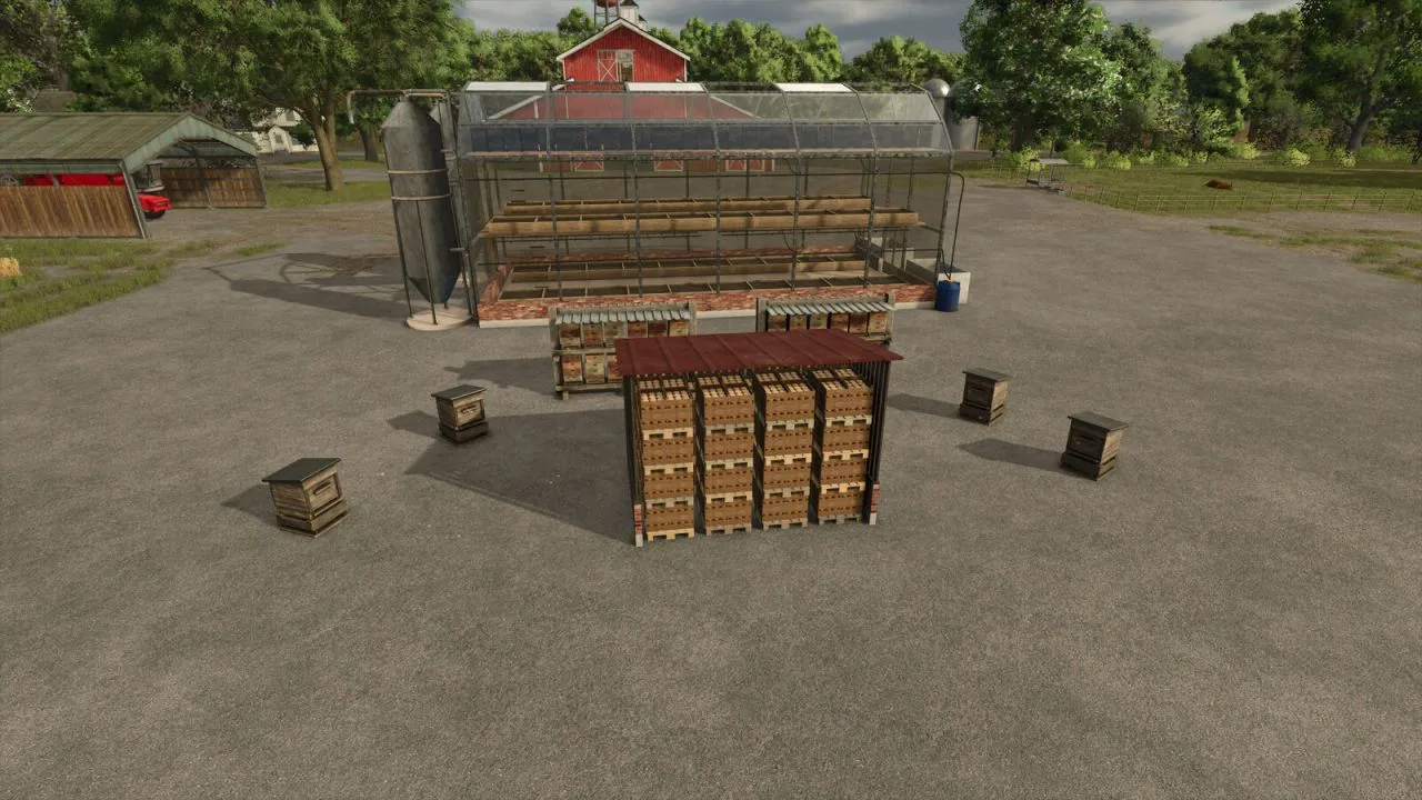 Honey Pallet Spawn Location FS25 - screenshot 2