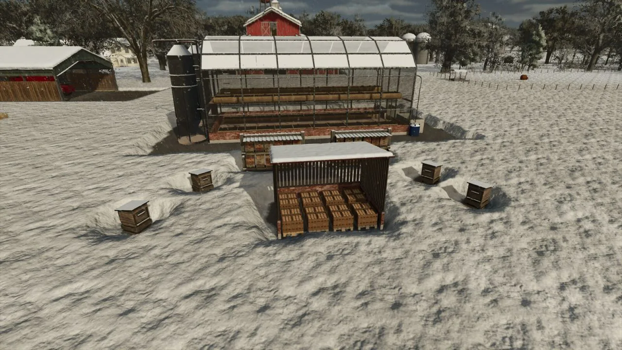 Honey Pallet Spawn Location FS25 - screenshot 3