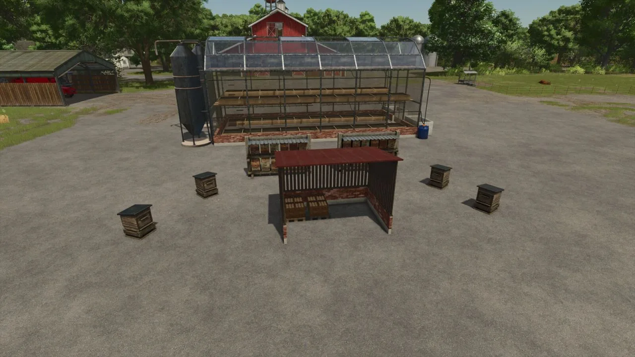 Honey Pallet Spawn Location FS25 - screenshot 1