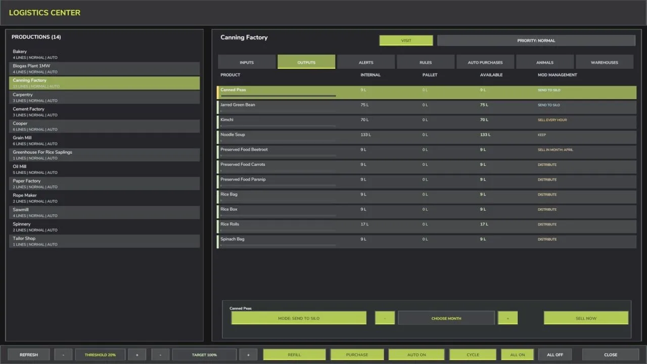 Production Supply Manager FS25 - screenshot 2