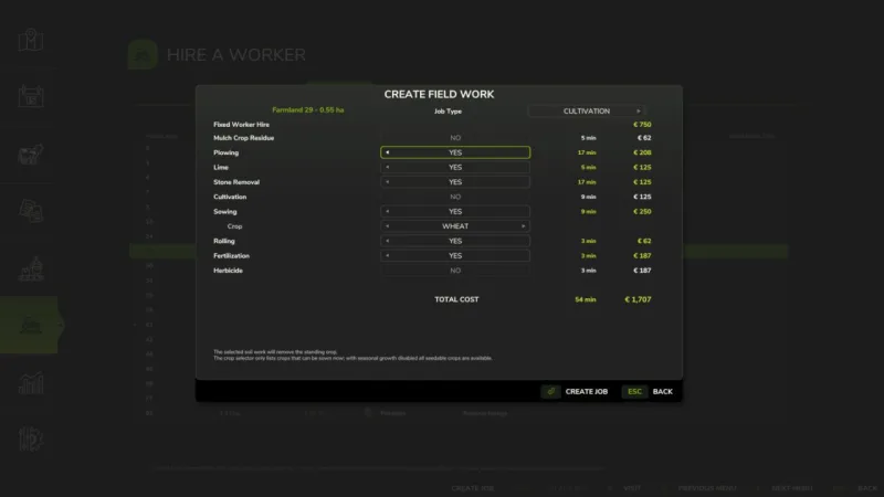 Hire A Worker FS25