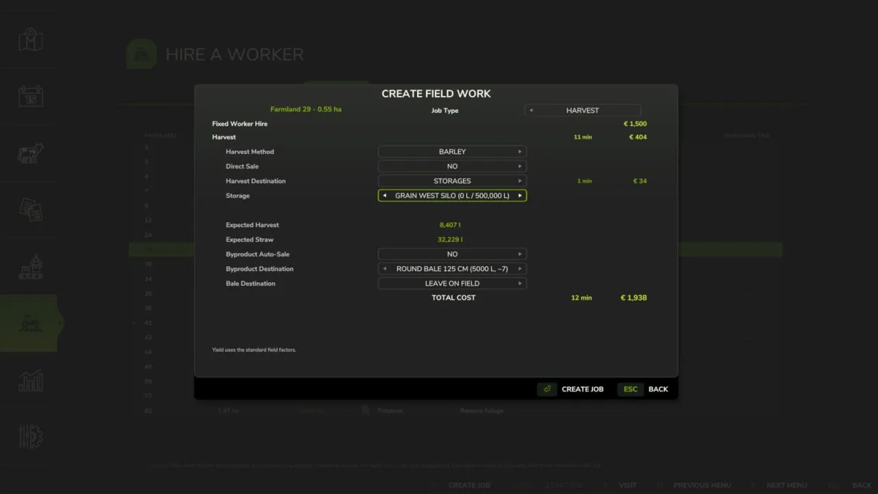 Hire A Worker FS25 - screenshot 2