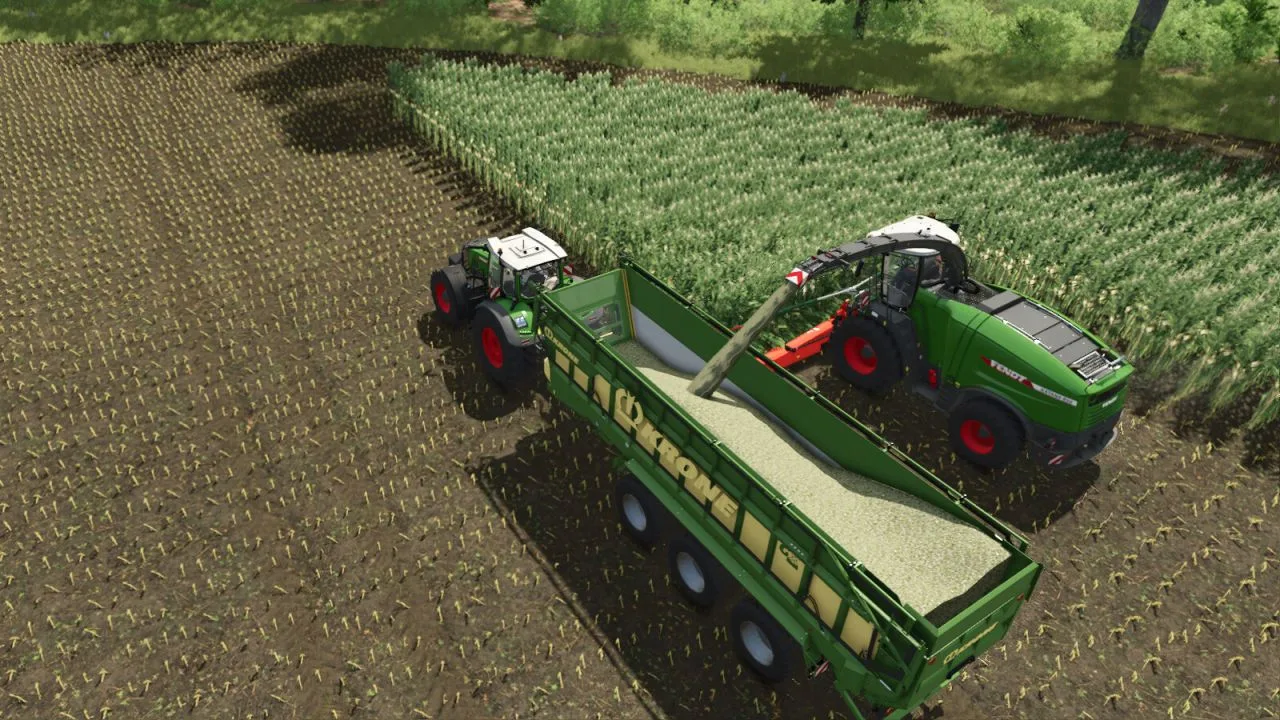 Trailer Load From Rear FS25 - screenshot 2