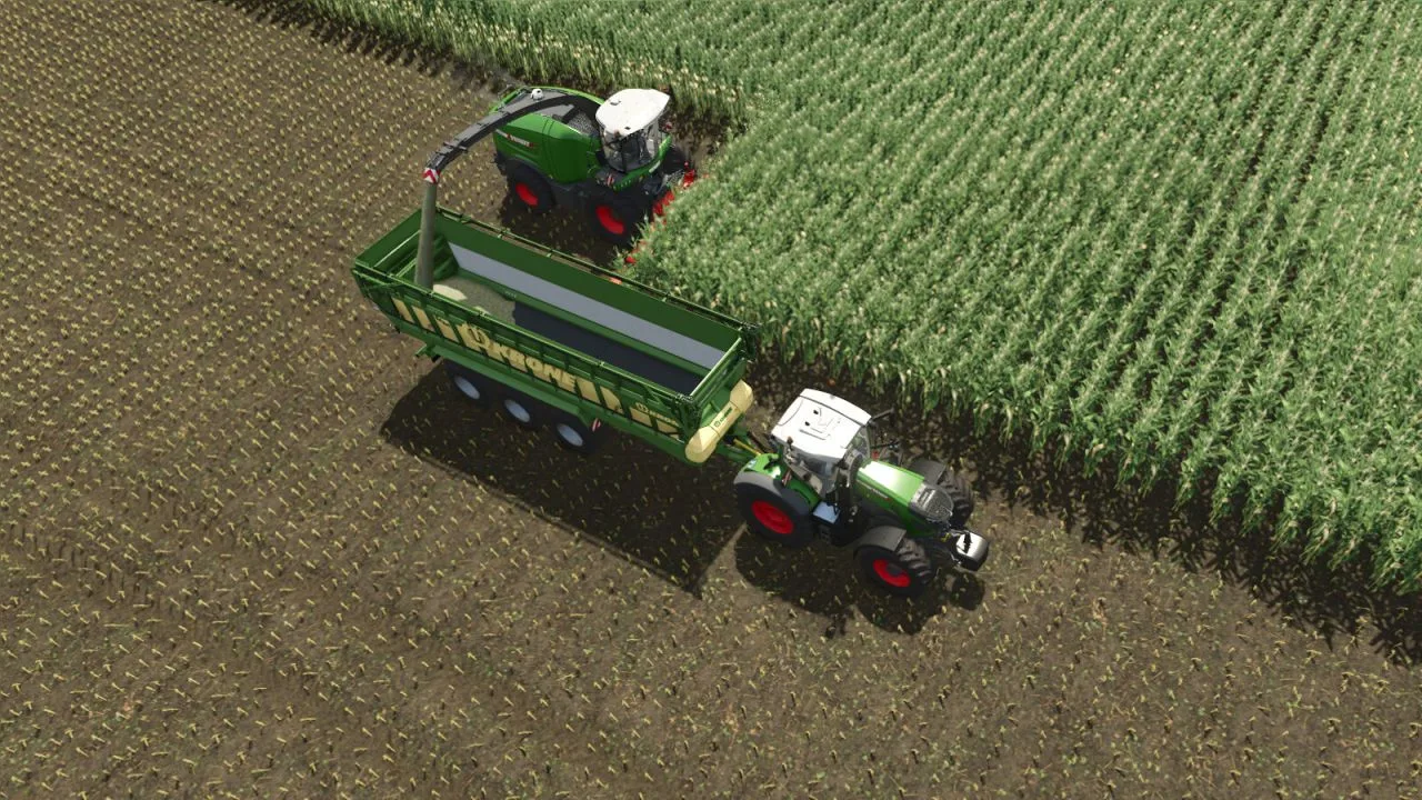 Trailer Load From Rear FS25 - screenshot 1