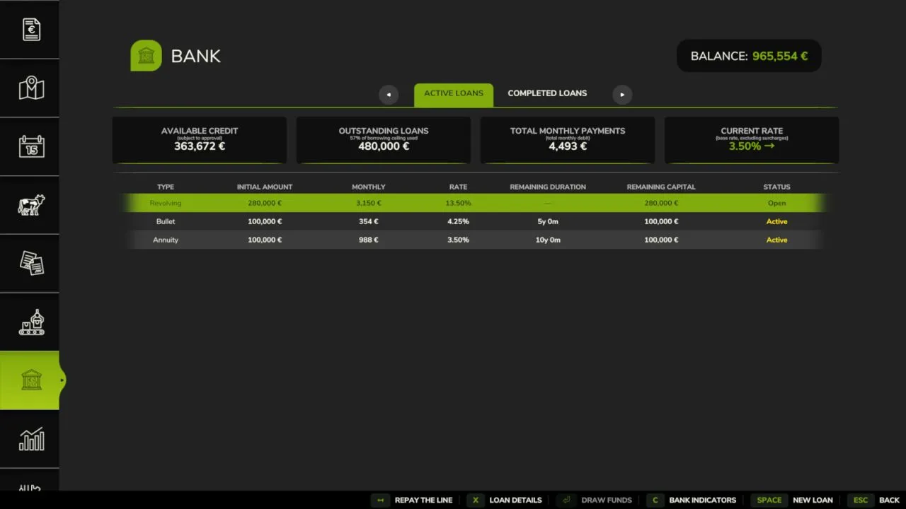 Bank And Credit FS25 - screenshot 1
