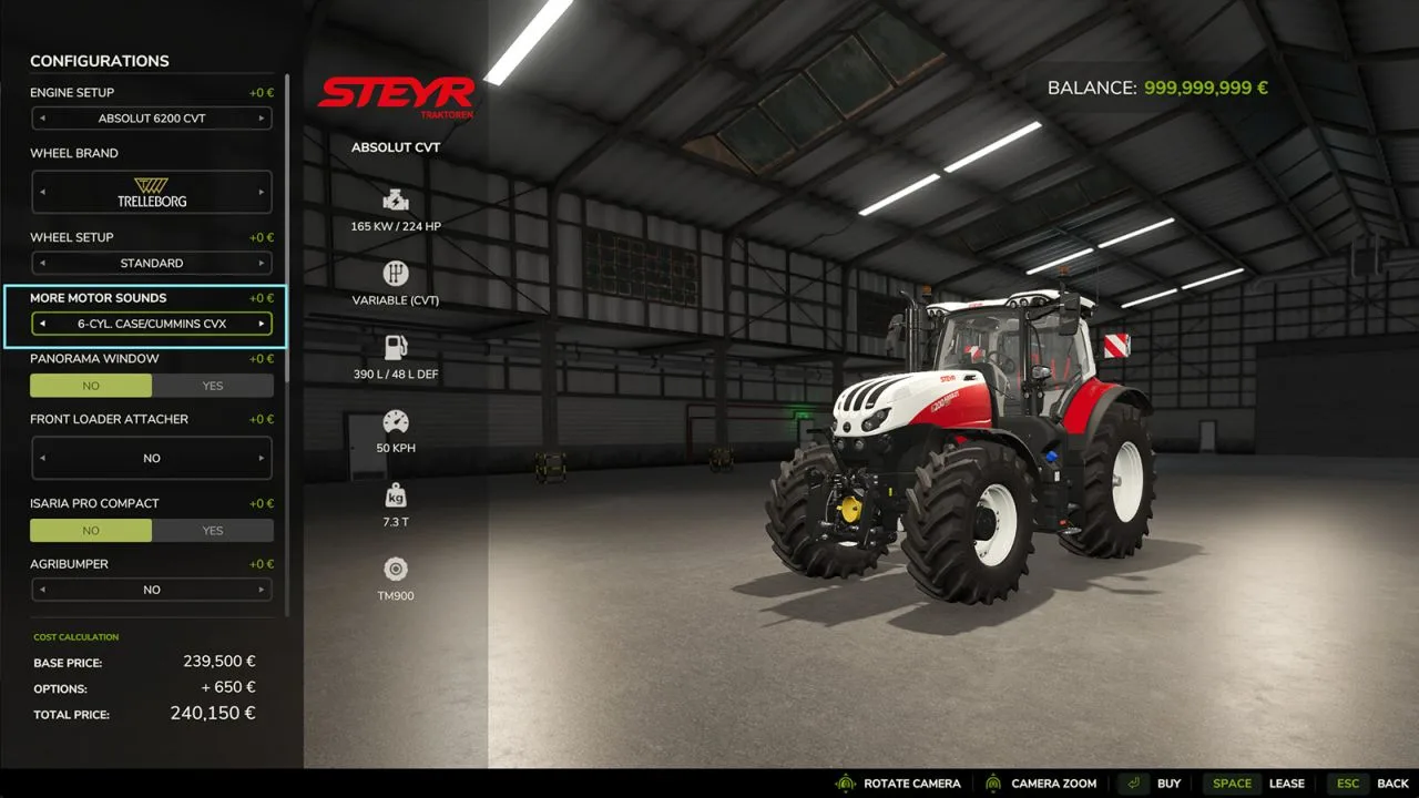 More Motor Sounds FS25 - screenshot 3
