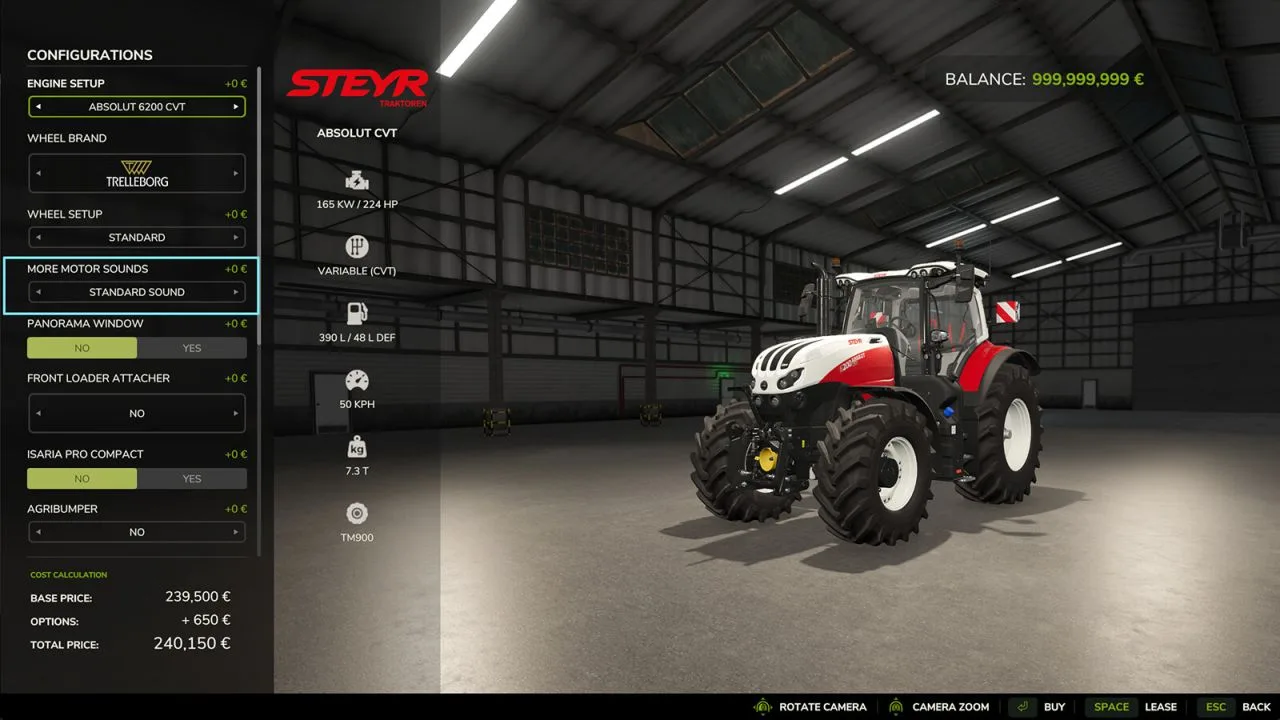 More Motor Sounds FS25 - screenshot 2