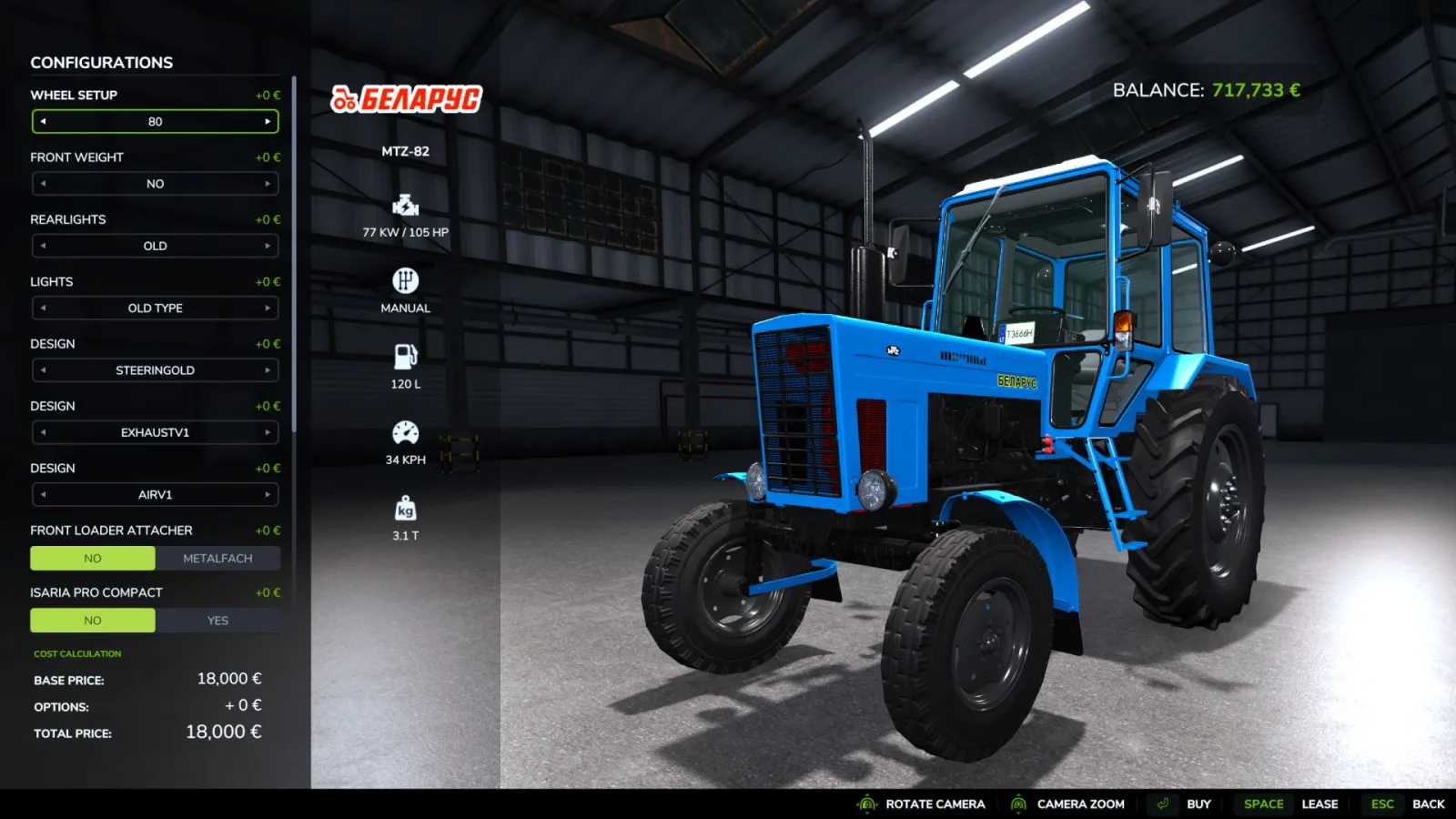 MTZ 82 UK FS25 - screenshot 3