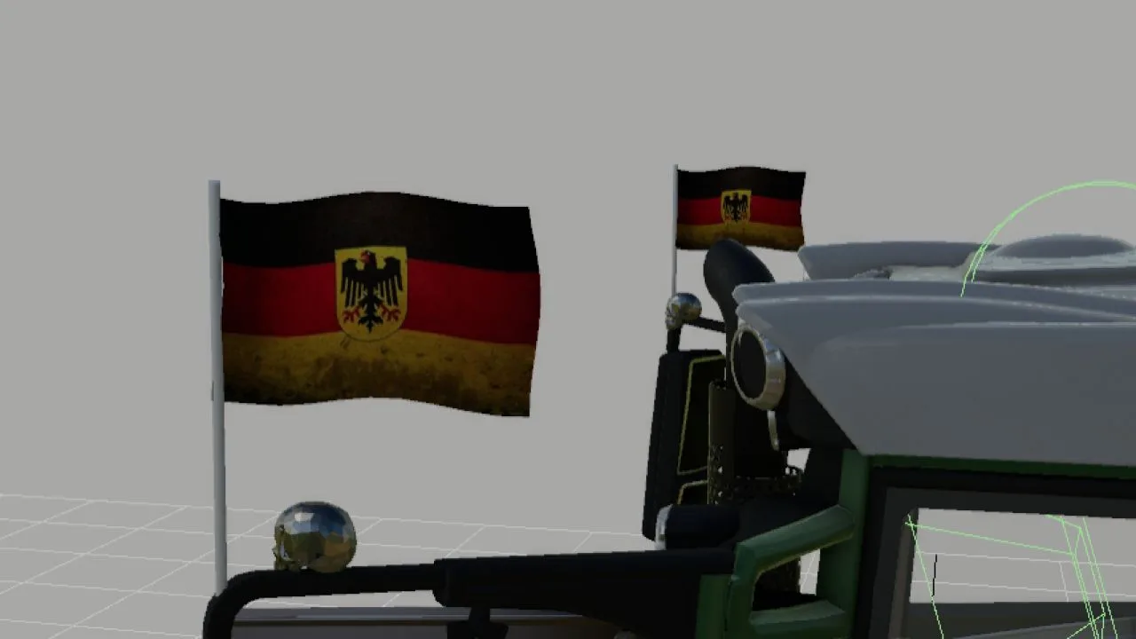 German Flag (Prefab) FS25 - screenshot 3