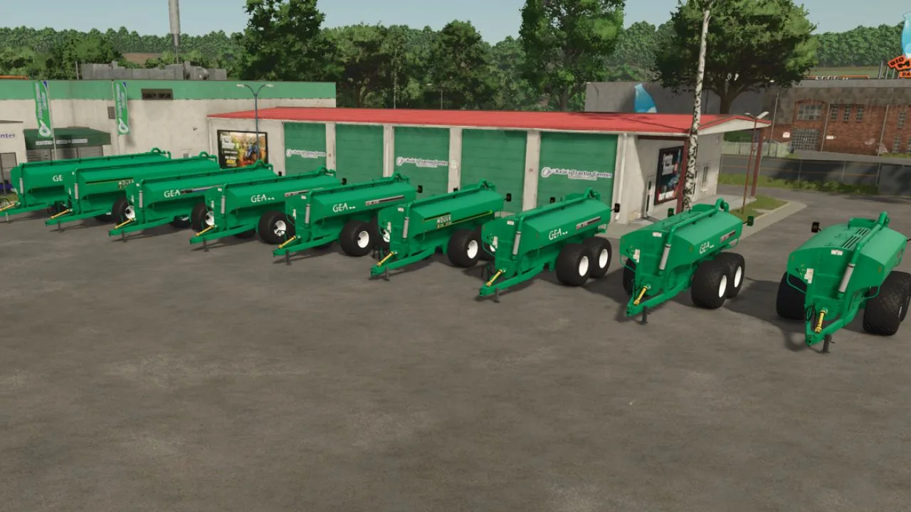 GEA Houle Manure Spreader Pack FS25 - screenshot 1