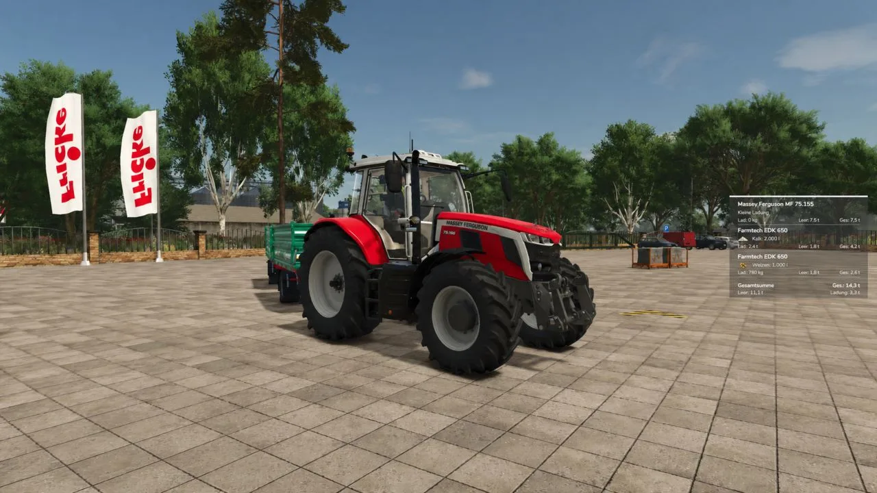 Smart Weight HUD FS25 - screenshot 2