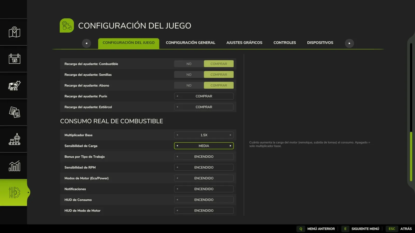 Real Fuel Consumption FS25 - screenshot 2