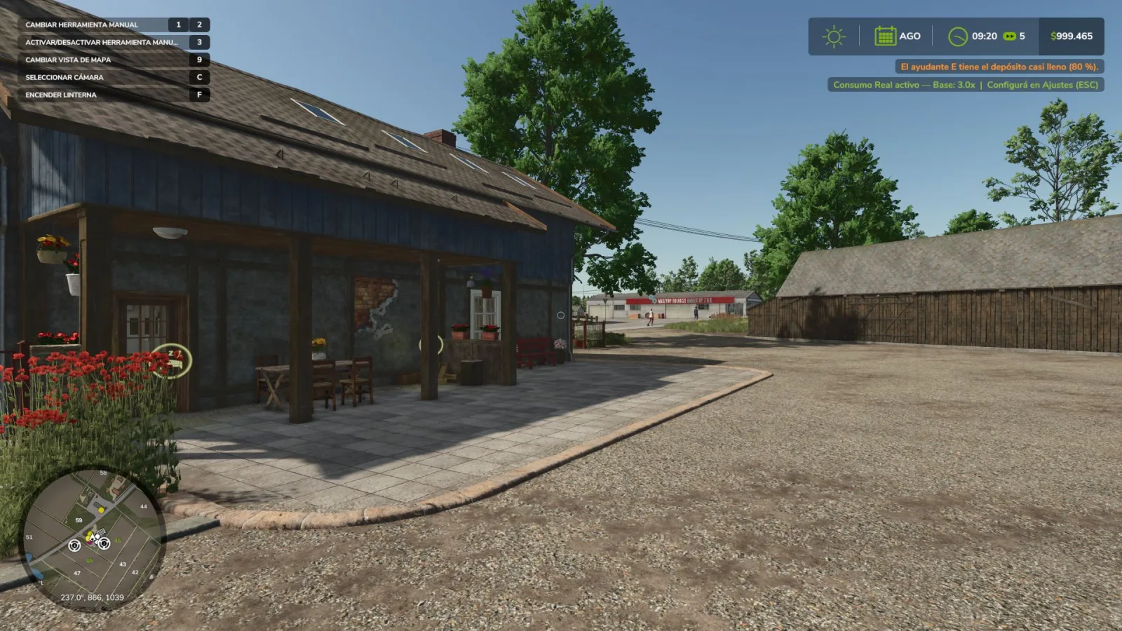 Real Fuel Consumption FS25 - screenshot 1