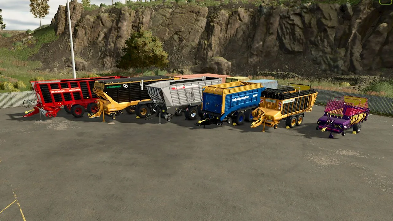 Loader Wagons Pack FS25 - screenshot 1