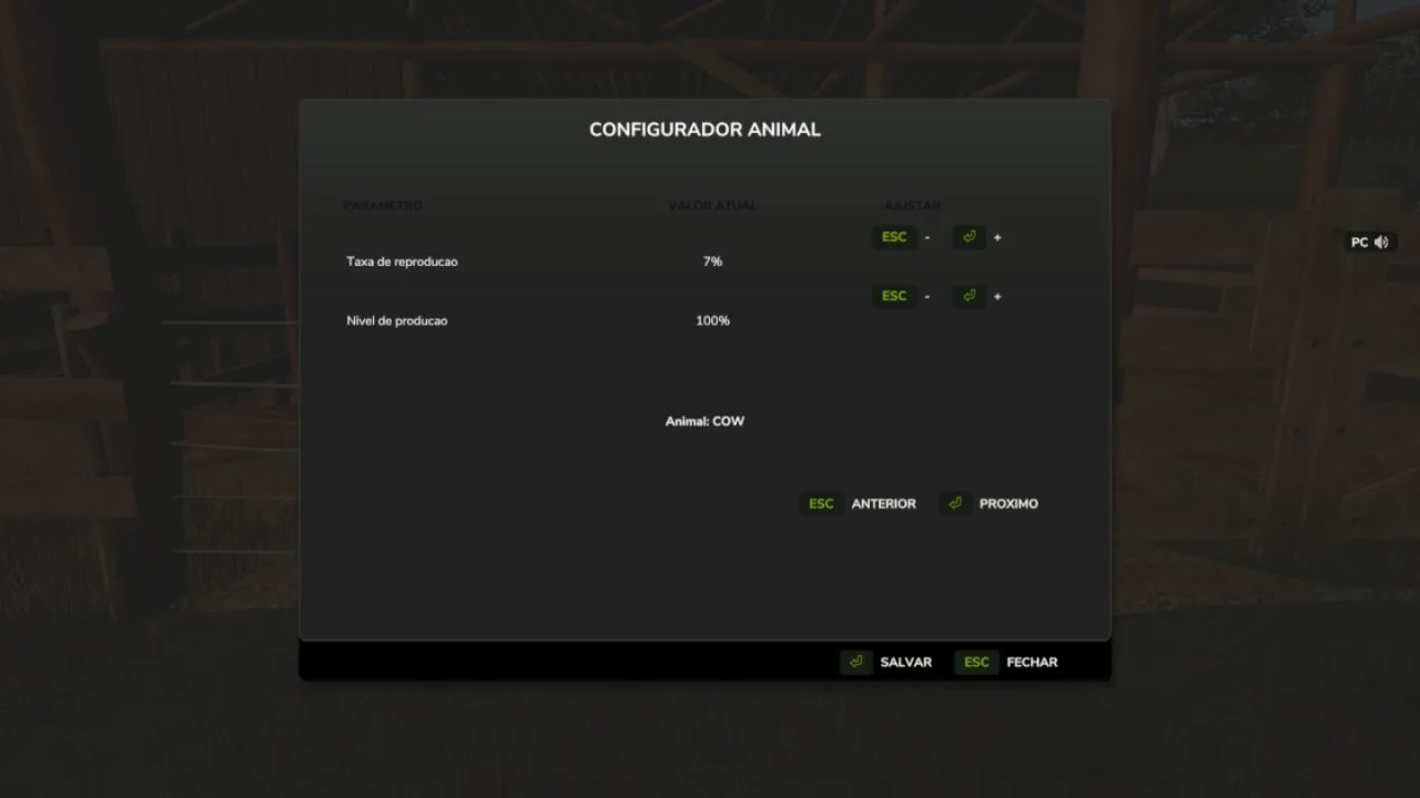 Configurable Animal Reproduction FS25 - screenshot 1