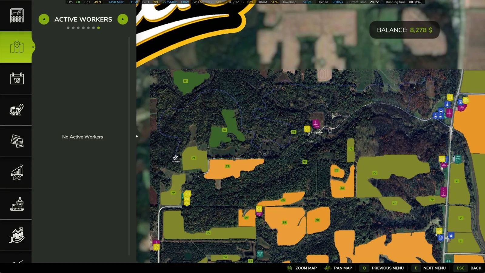 AutoDrive Hawkeye Creek FS25 - screenshot 3