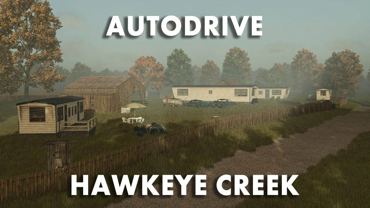 AutoDrive Hawkeye Creek FS25 - screenshot 1