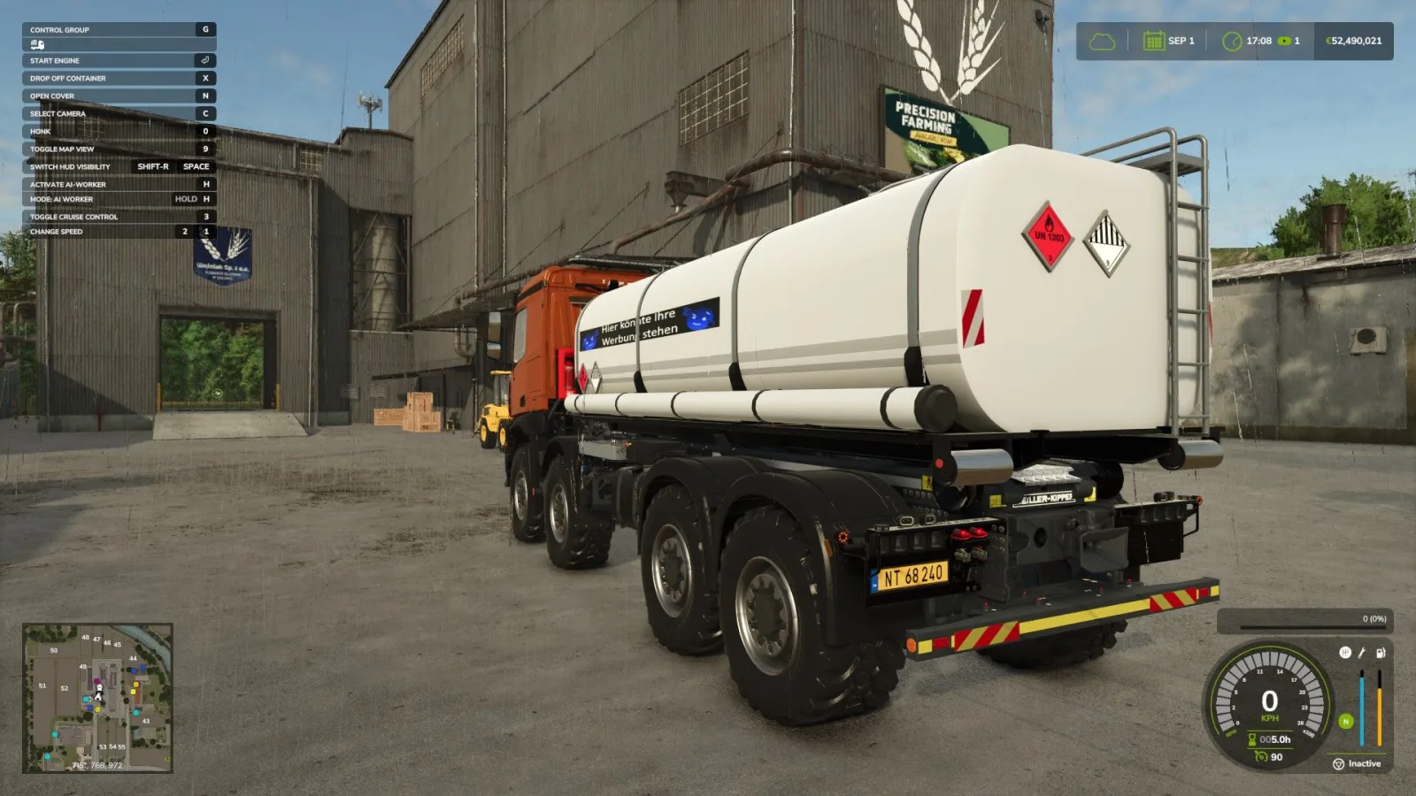 HKL Tank Euro Style FS25 - screenshot 1