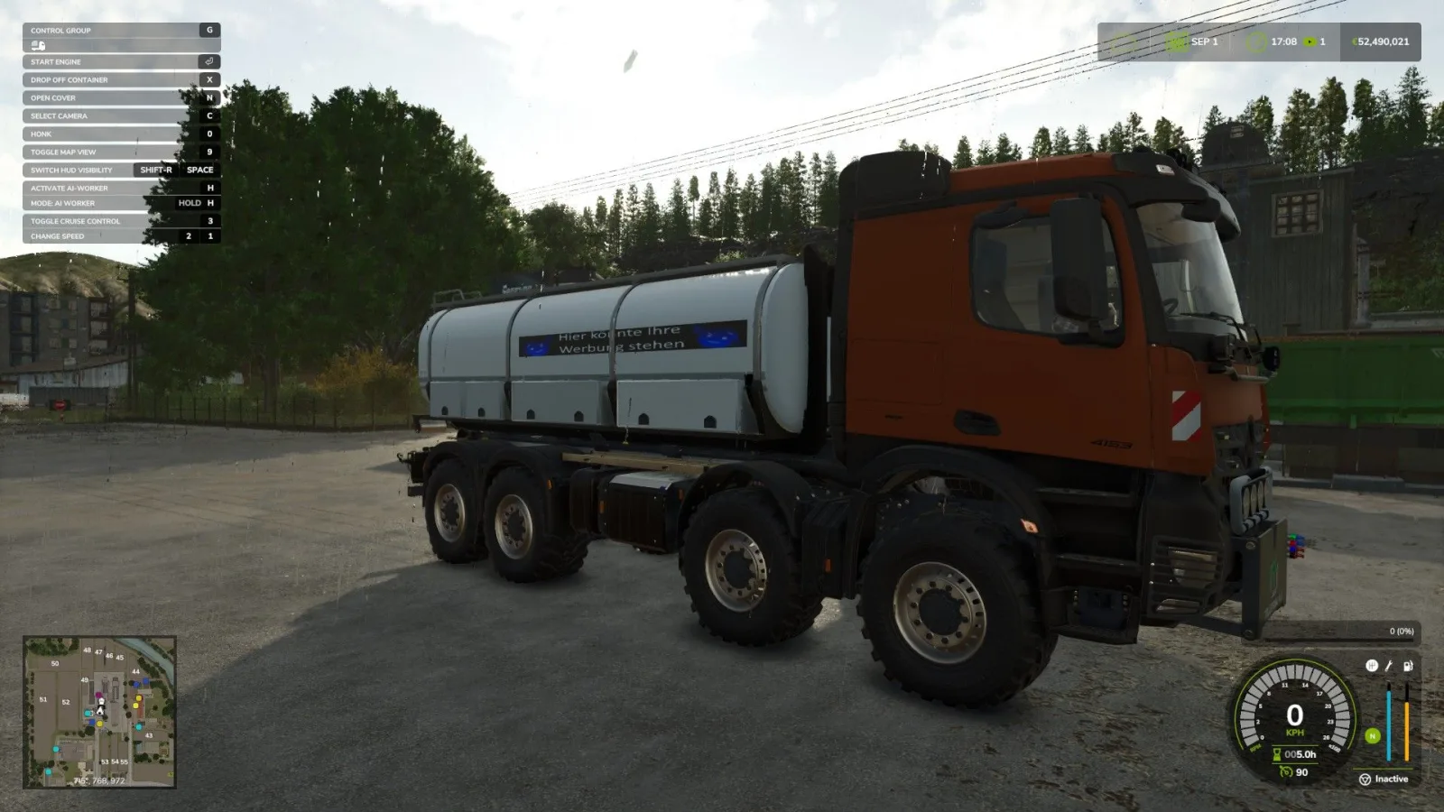 HKL Tank Euro Style FS25 - screenshot 3