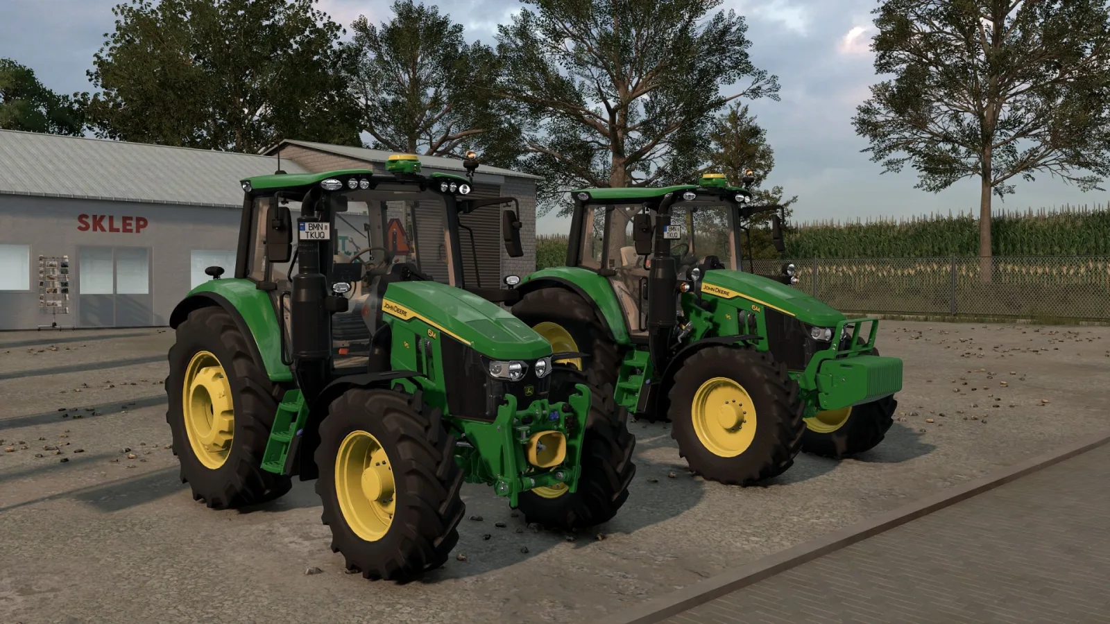 John Deere 6M Series Edit FS25 - screenshot 1