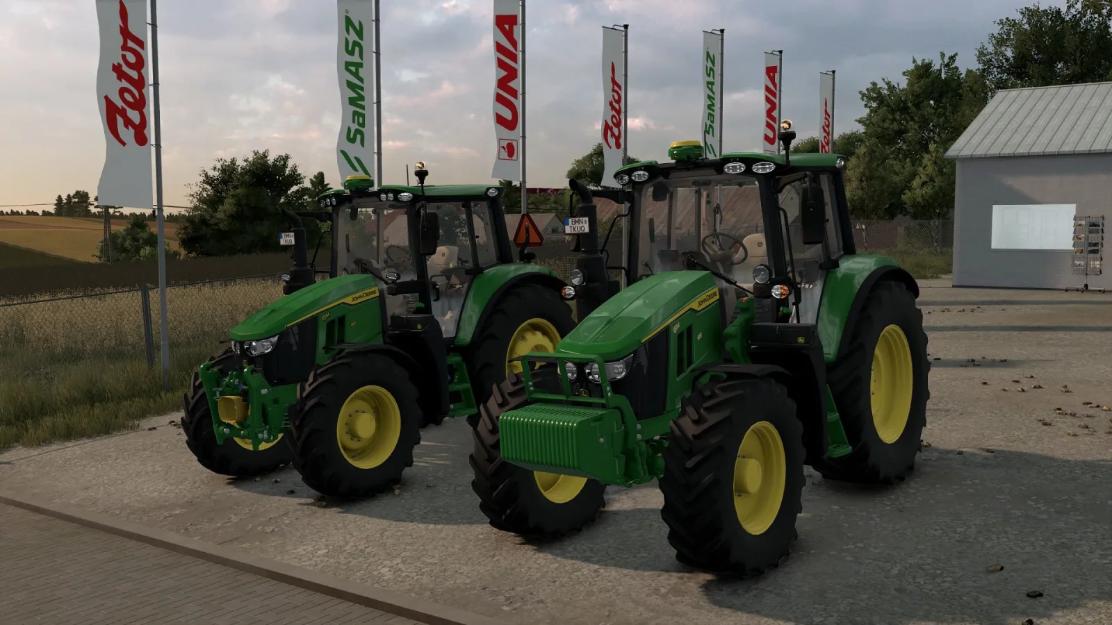 John Deere 6M Series Edit FS25 - screenshot 2