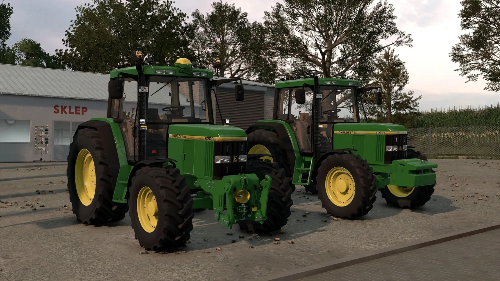 John Deere 6000 Series Old Edit FS25 - screenshot 1