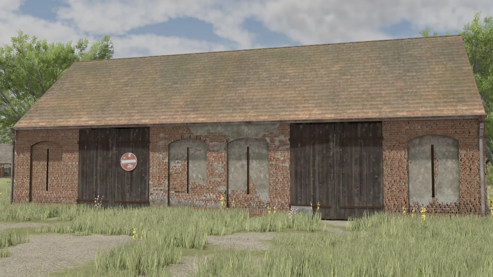 Gothic Style Barn FS25 - screenshot 1