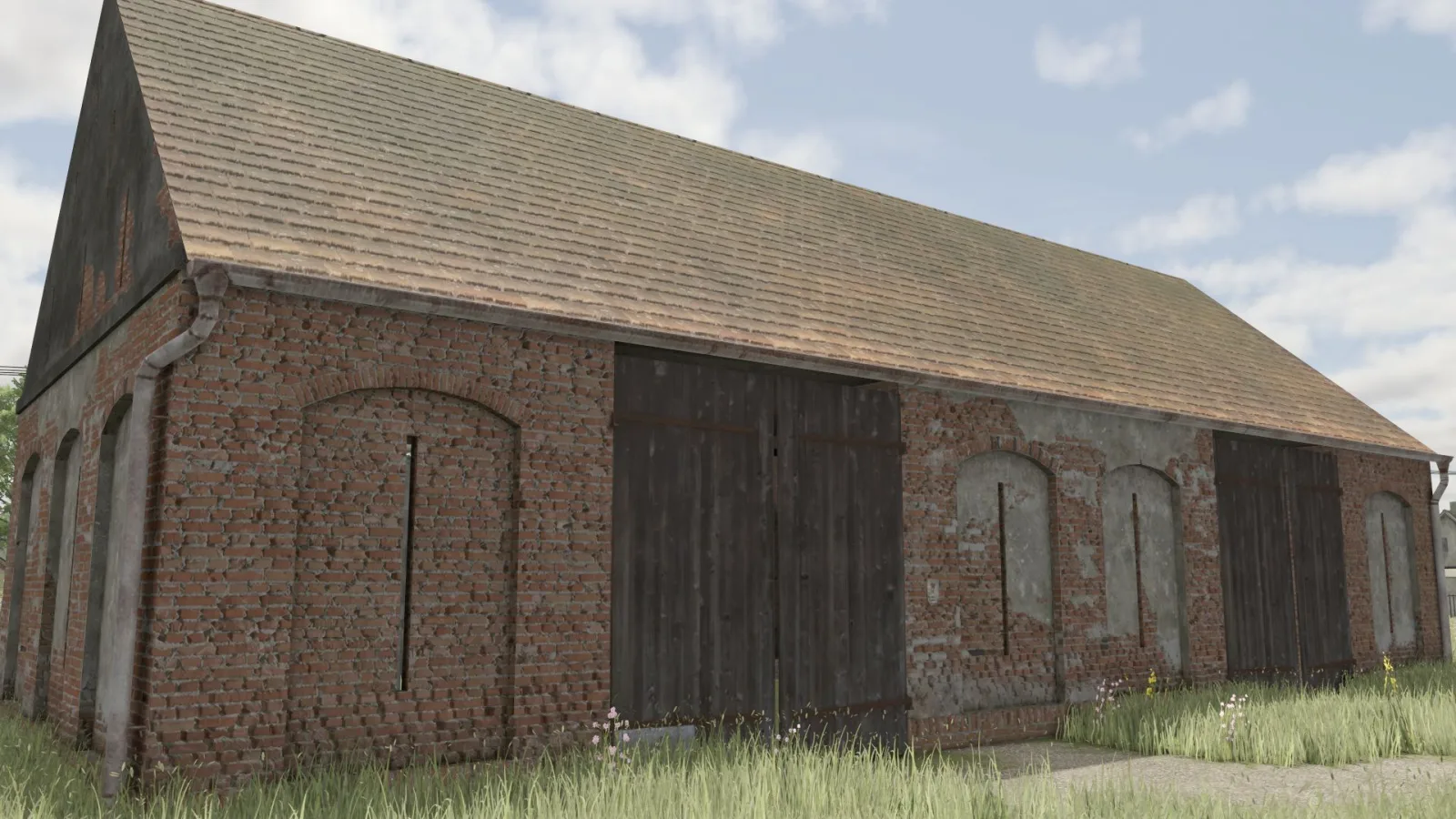 Gothic Style Barn FS25 - screenshot 2