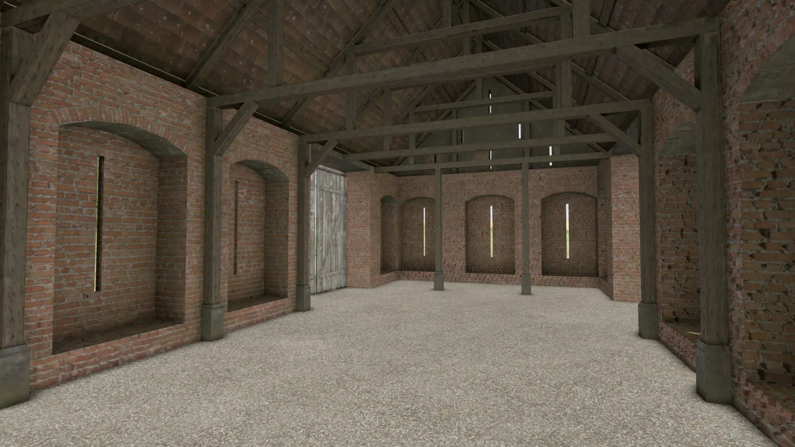 Gothic Style Barn FS25 - screenshot 3