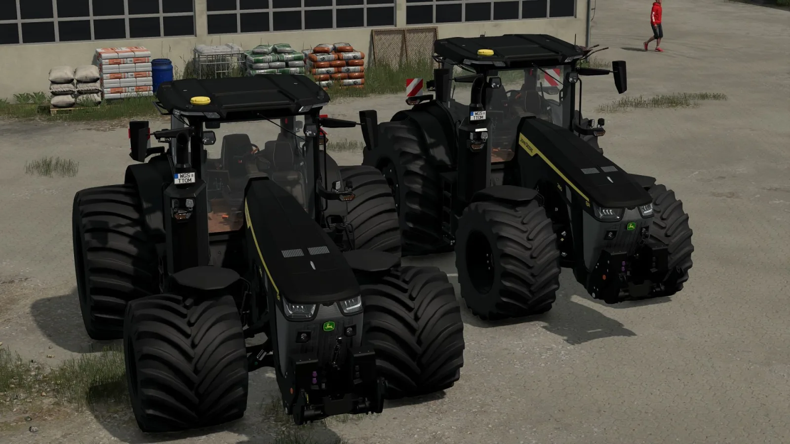 John Deere 8R Black Edition FS25 - screenshot 3