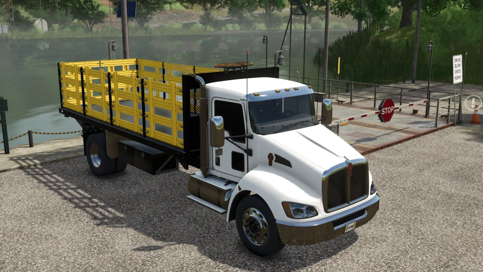 Kenworth T370 Stakebody FS25 - screenshot 2