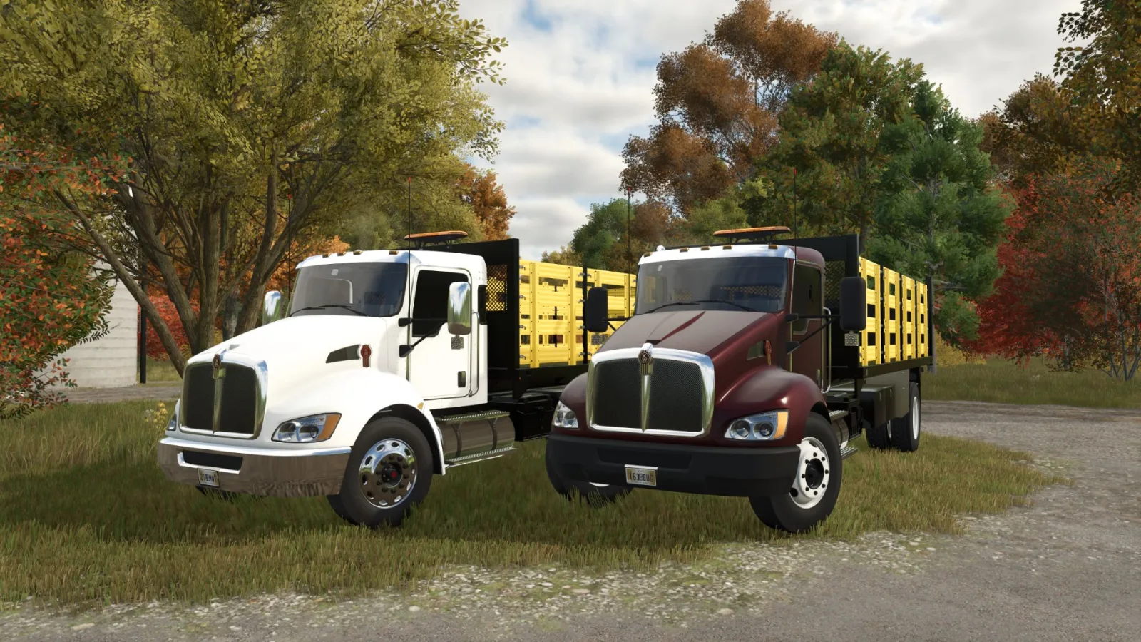Kenworth T370 Stakebody FS25 - screenshot 1