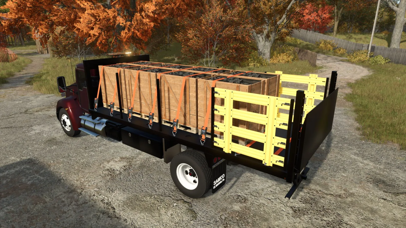 Kenworth T370 Stakebody FS25 - screenshot 3
