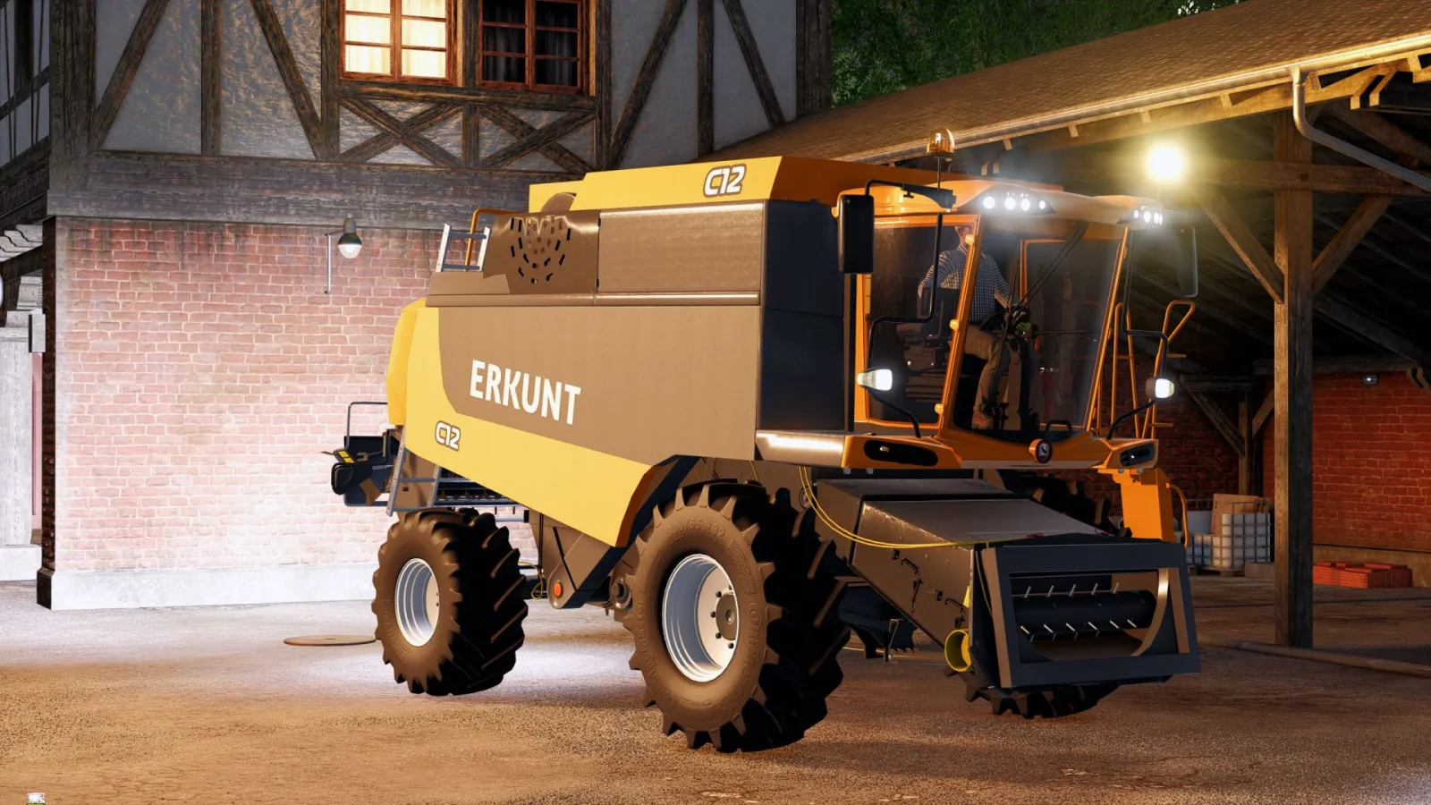 Erkunt Combine Harvester FS25