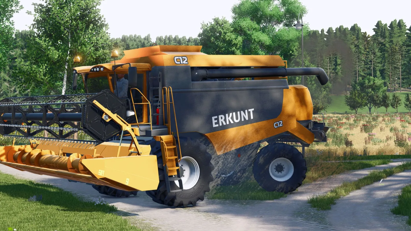 Erkunt Combine Harvester FS25
