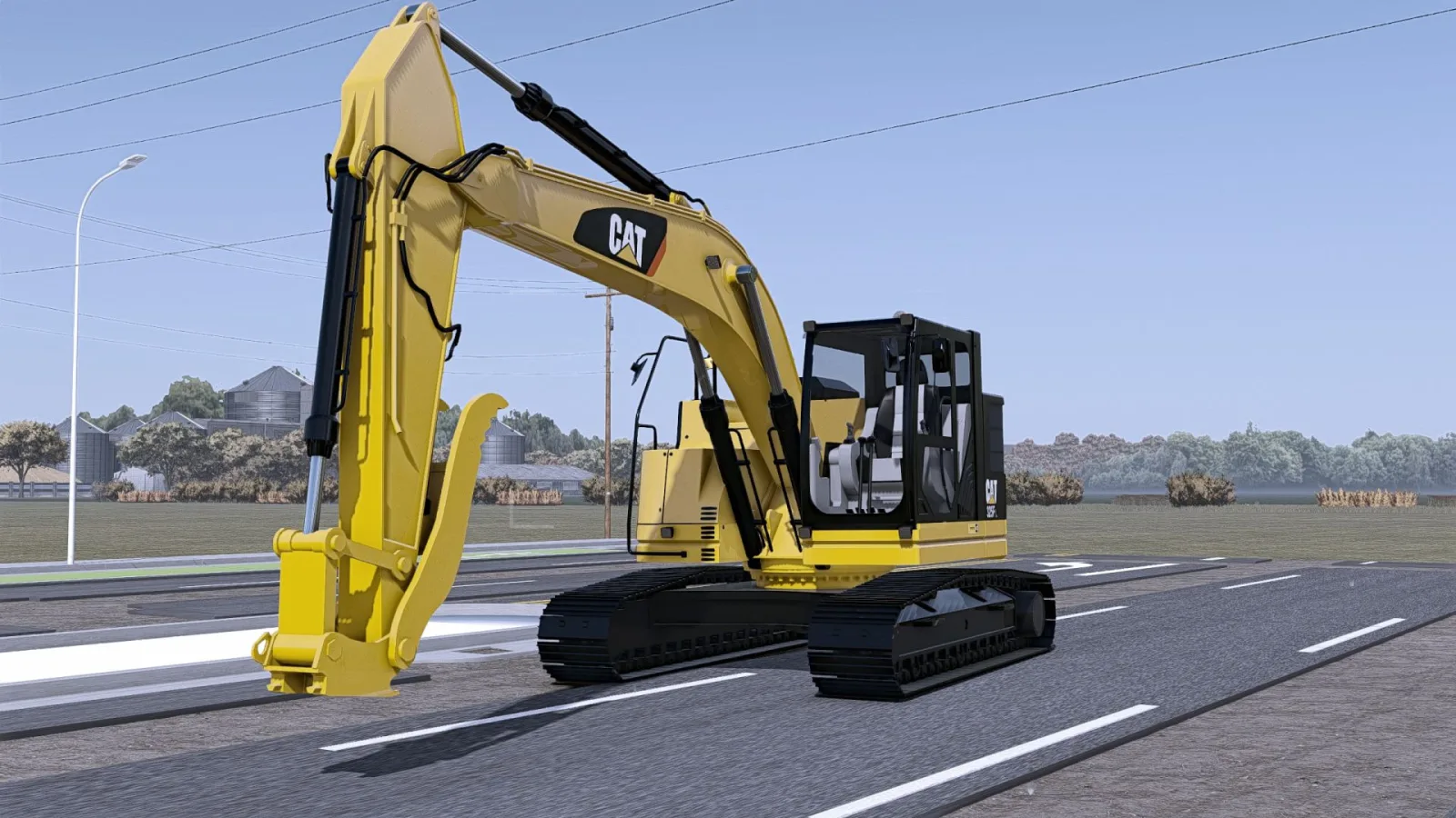 Caterpillar 325F Bagger FS25 - screenshot 1