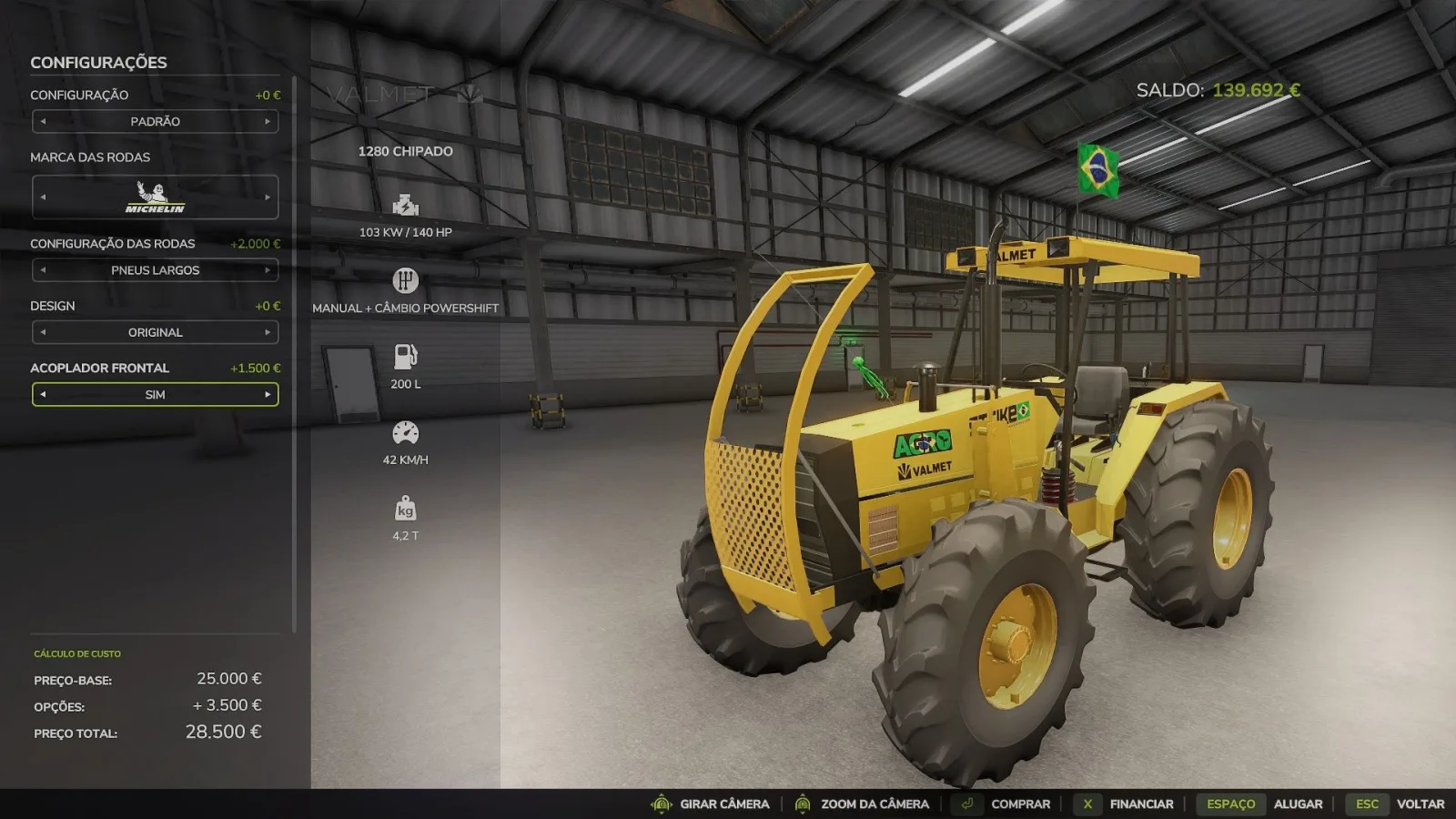 Valmet 1280/1580 chipped FS25 - screenshot 2