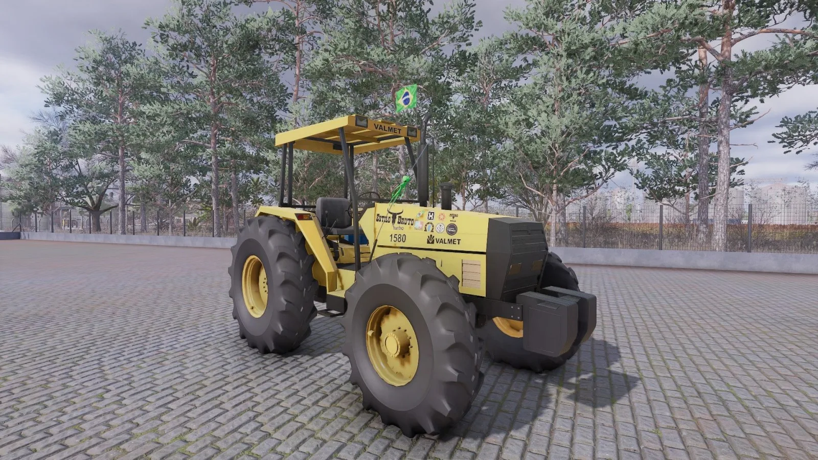 Valmet 1280/1580 chipped FS25 - screenshot 3