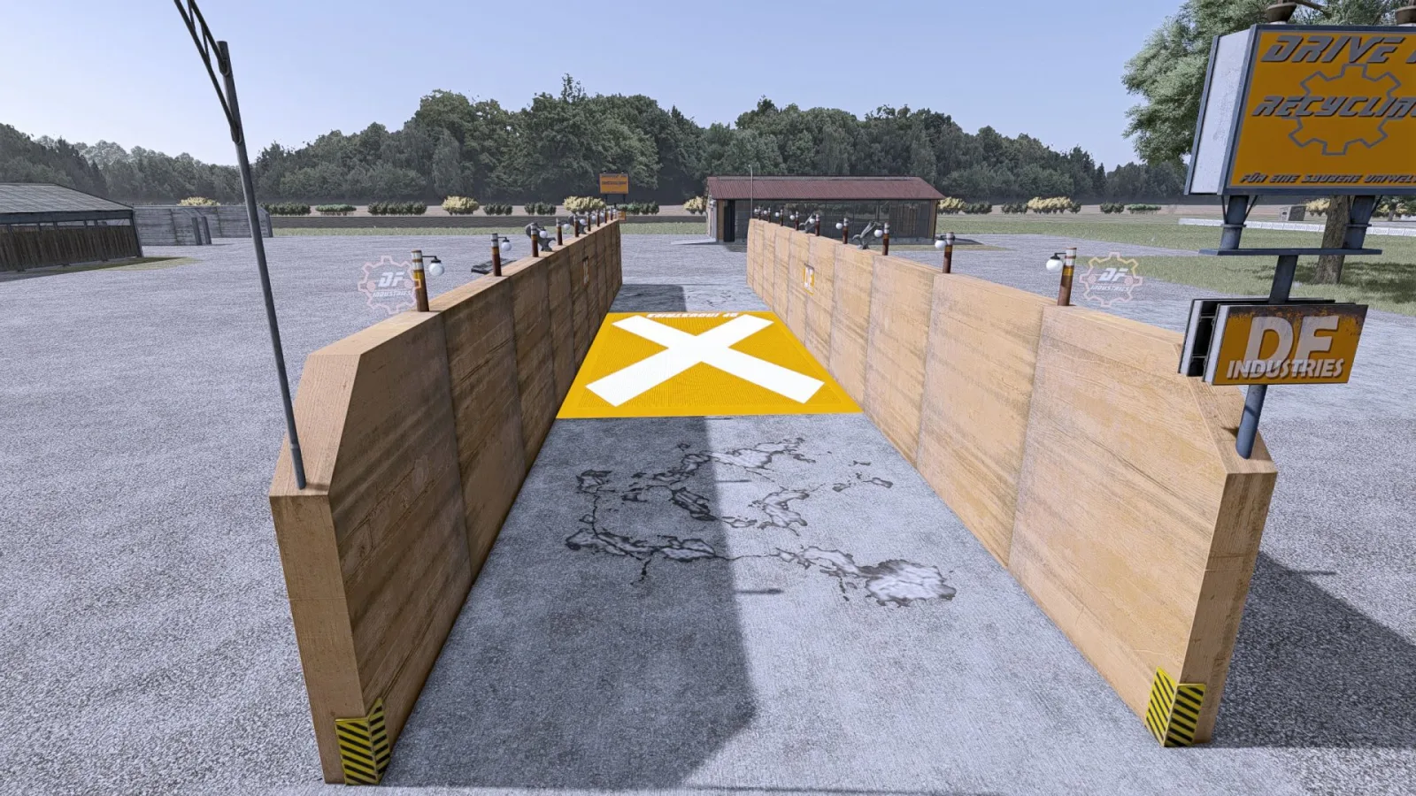 DF Industries M39 Drive-In Recycling Center (Exclusive Retail Station Edition) FS25 - screenshot 2
