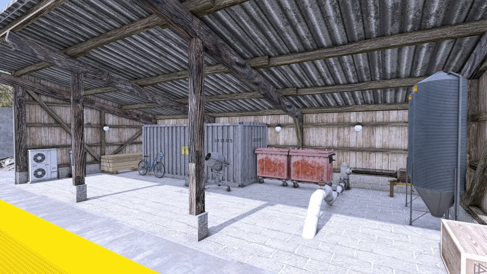 DF Industries Recycling Hof M38 FS25 - screenshot 3