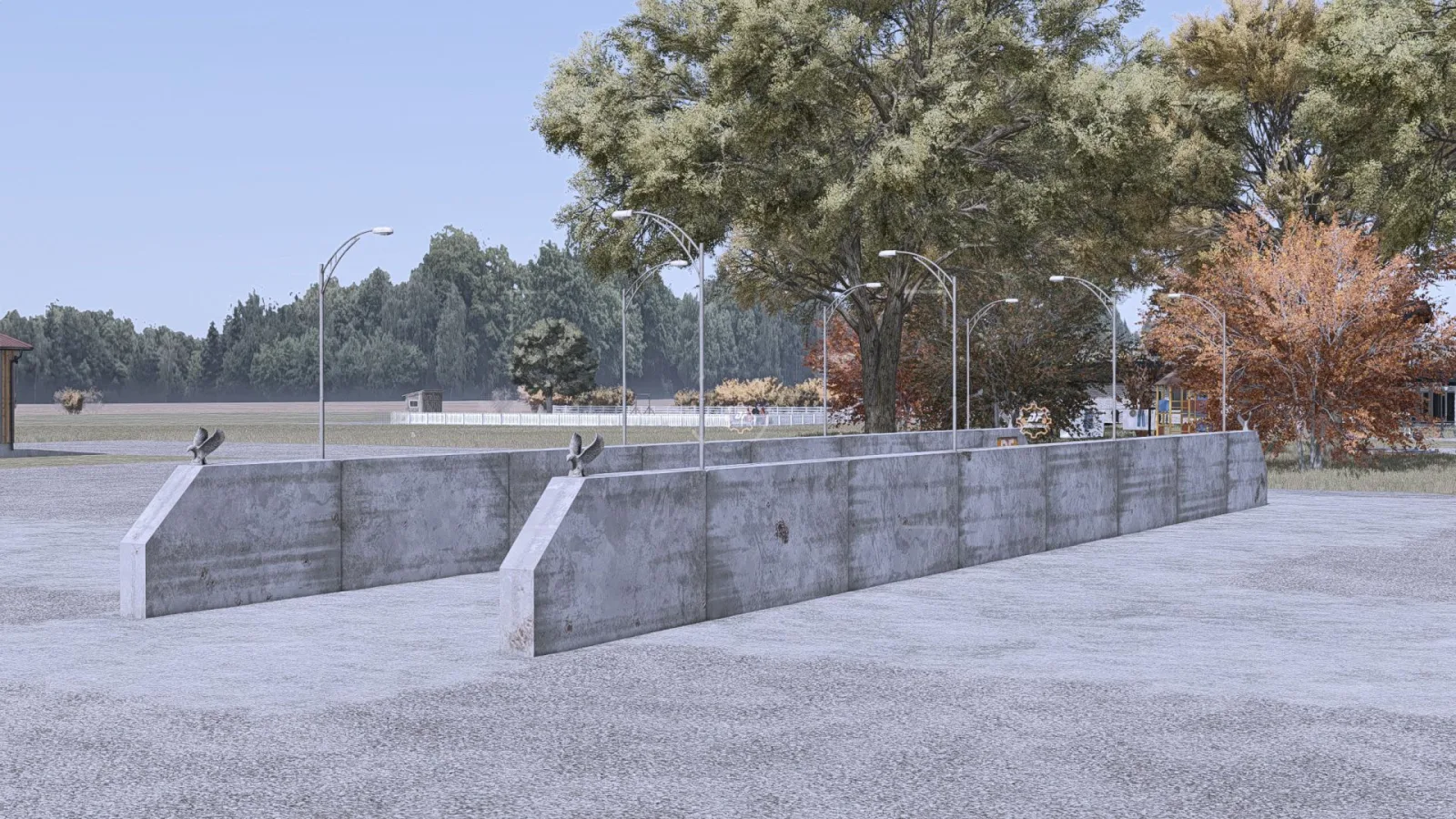 DF Industries M37 Large Silage Bunker (6m High Wall) FS25 - screenshot 1