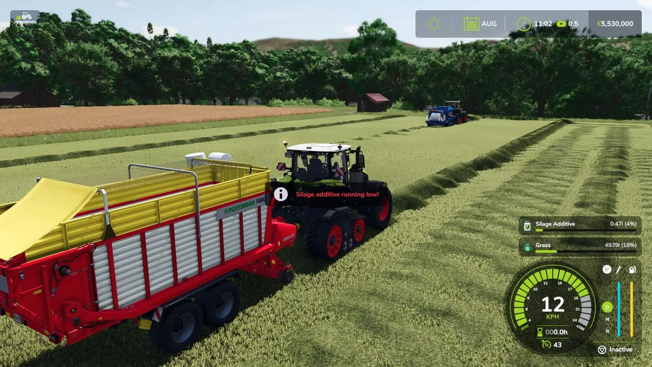 Silage Additive Alarm FS25 - screenshot 2